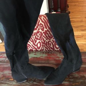 Over the knee Express boots! Worn once!